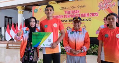 Gelombang II Porprov 2025 Diberangkatkan, Wakil Bupati Berpesan : Jagan Sampai Menghalalkan Segala Cara Untuk Mendapatkan Kemenangan