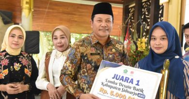 Bupati Minta Dekranasda Sidoarjo Terus Kembangkan Produk Kerajinan Khas Kabupaten Sidoarjo
