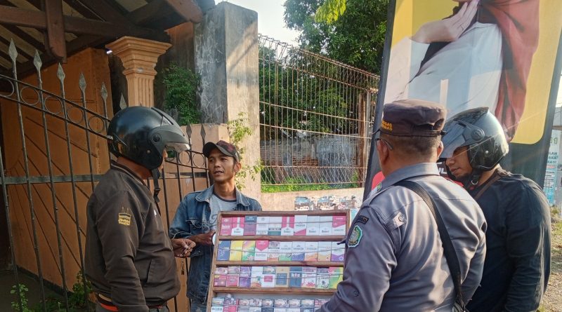 Operasi Penertiban Rokok Ilegal, Polisi Pamong Praja Sidoarjo Dapatkan Barang Bukti Sebanyak 33 Ribu Lebih Rokok Ilegal