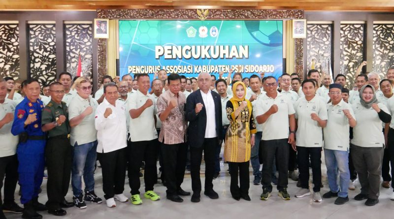 Hadiri Pengukuhan Pengurus Askab PSSI, Wabup Sidoarjo Tegaskan Komitmen Dukung Kemajuan Sepak Bola