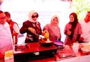 Wabup Mimik Idaya Ajak Emak-emak Bersemangat Ikuti Pelatihan Olahan Ikan Lele