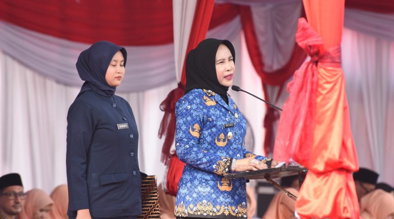 Wabup Sidoarjo Pimpin Upacara Bendera HUT Korpri