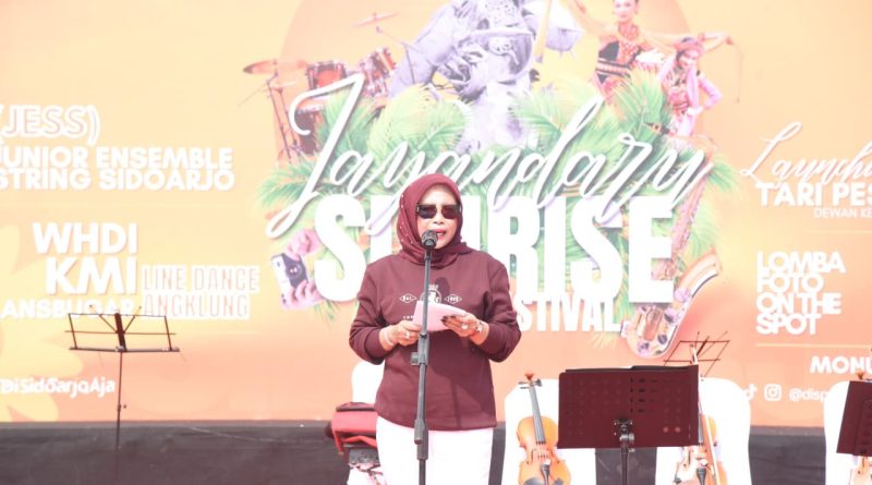 Wabup Sidoarjo Buka Jayandaru Sunrise Jazz Festival 2025 Sekaligus Launching Tari Pesona Delta