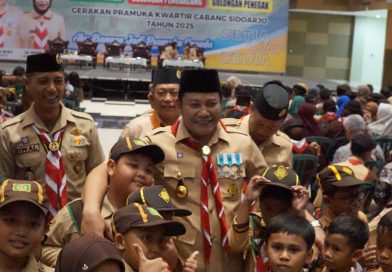 Lantik Pramuka Garuda 2025, Bupati Sidoarjo Dorong Generasi Berkarakter