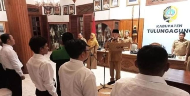 Bupati Tulungagung Melantik 27 Pejabat Fungsional