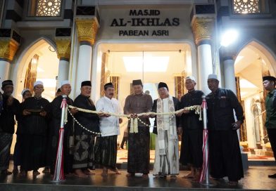 Bupati Sidoarjo Resmikan Masjid Al Ikhlas Pabean Asri Sedati Sidoarjo