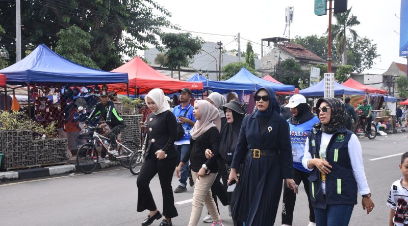 Ribuan Warga Sidoarjo Padati Car Free Day Jalan A. Yani