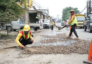 Perbaikan Puluhan Ruas Jalan di Sidoarjo Digenjot, Target mulus sebelum Idul Fitri