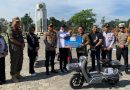 Bupati Subandi Apresiasi Bantuan 3 Unit Sepeda Listrik dari CSR untuk Satpol PP