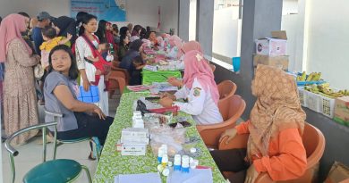 Tingkatkan Kesehatan Masyarakat Pemerintah Desa Majan Gelar Posyandu