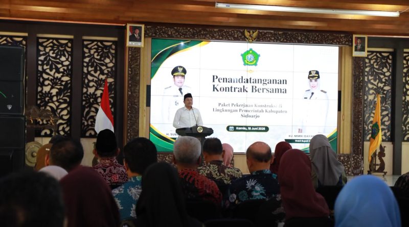 Pemkab Sidoarjo Perketat Pengawasan Pengerjaan Proyek, Harus Tepat Waktu dan Berkualitas