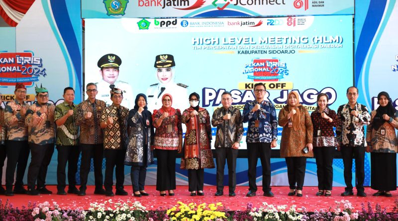 Perkuat Digitalisasi Transaksi di Pasar Sidoarjo, Pasa Jago Permudah Transaksi Pedagang dan Dongkrak PAD