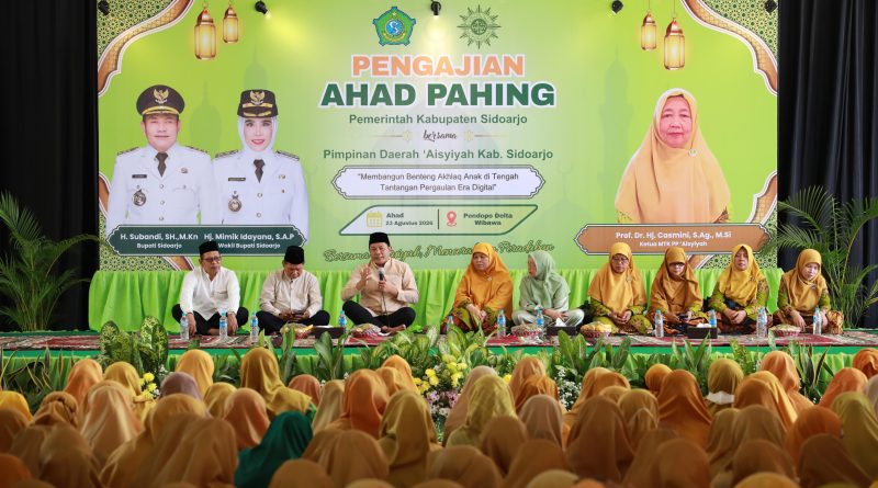 Bupati Subandi Kolaborasi Pemkab dan Organisasi Masyarakat Jadi Kunci Kemajuan Sidoarjo