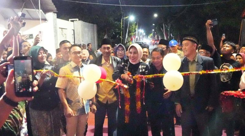 Wabup Sidoarjo Resmikan Gapura Megah Desa Jogosatru Sukodono