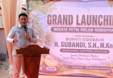 Bupati Subandi Resmikan Wisata Petik Melon BUMDes Candinegoro