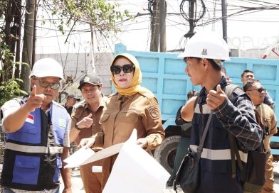 Wabup Mimik Idayana Sidak Perbaikan Rumah Pompa Jati, Perkuat Mitigasi Banjir