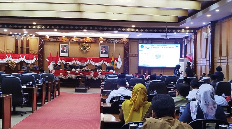 DPRD Sidoarjo Gelar Rapat Paripurna