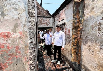 Kebakaran Dua Rumah di Sukodono, Pemkab Sidoarjo Targetkan Perbaikan Mulai Pekan Ini