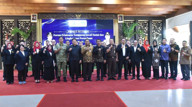 Bupati Subandi Kukuhkan Forum TJSLP Sidoarjo, Dorong CSR Dukung Pembangunan Daerah