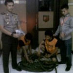 Terdesak Biaya Hidup, Karyawan PT Wahana Nekat Curi Kabel Tembaga
