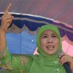 Khofifah Sosialisasikan Nomor Urut