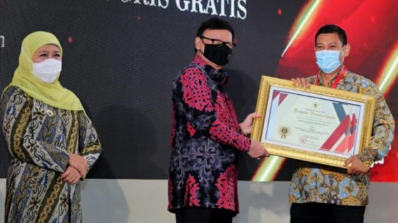 Kediri Jadi TOP 30 Kovablik Kedua Kalinya, Tahun Lalu Home Care Peduli, Tahun Ini EMAS