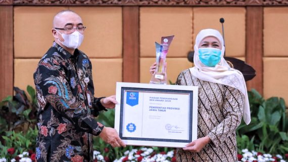 BKN Award 2021, Pemprov Jatim Raih Dua Kategori Penghargaan