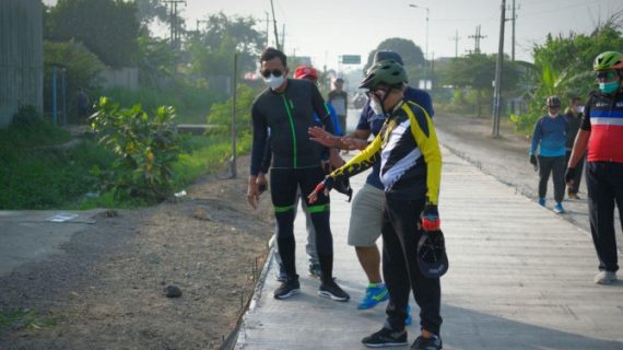 Bupati Sidoarjo Terus Pacu Betonisasi, 25 Titik Ruas Rampung di Tahun 2021