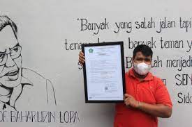 Sertifikat laik hygiene sanitasi jasaboga untuk Dapur Lapas Sidoarjo
