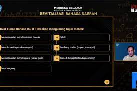 Mendikbudristek Luncurkan Program Revitalisasi Bahasa Daerah