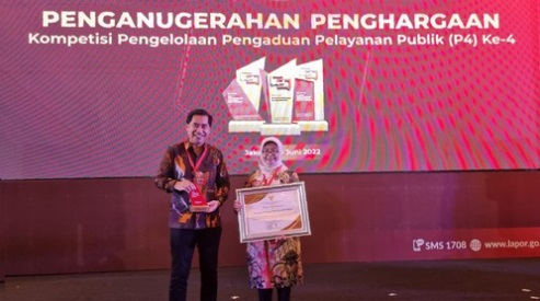 Kediri Sabet Penghargaan P4 ke-4, berkat komitmen dalam pelayanan Terbaik