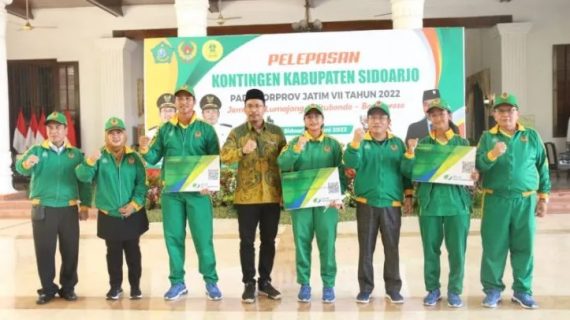 Pemkab Sidoarjo beri perlindungan Atlet Porprov dengan program BPJS Ketenagakerjaan