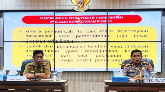 Kadis Kominfo memaparkan kinerja Diskominfo selama enam bulan terakhir