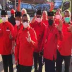 PDIP daftar Pemilu 2024 dengan lakukan pawai budaya ke kantor KPU