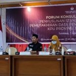 Penyusunan standar pelayanan data pemilih di gelar KPU Jatim