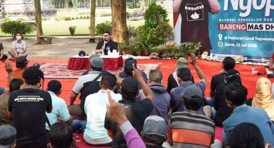 Bupati Kediri Hanindhito buat pelatihan SDM BUMDes