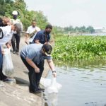 50 ribu benih ikan di sebar Mas Dhito demi jaga ekosistem