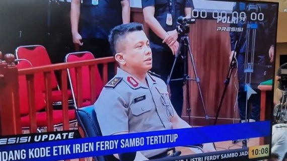 Ikuti sidang kode etik, Ferdy Sambo bisa dipecat