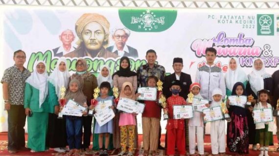 Fatayat NU Kediri gelar lomba mewarnai, Wali Kota terima kasih acara sangat mendidik dan bagus