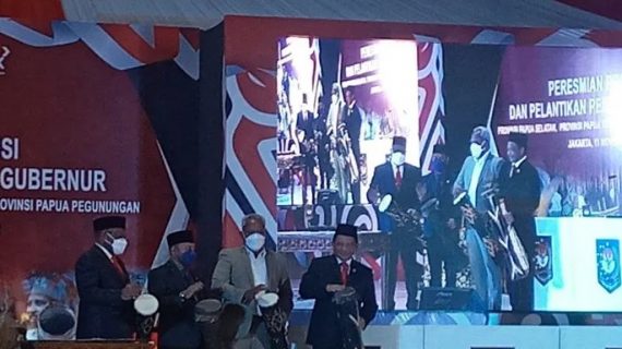 Tiga provinsi baru di Papua diresmikan Mendagri Tito