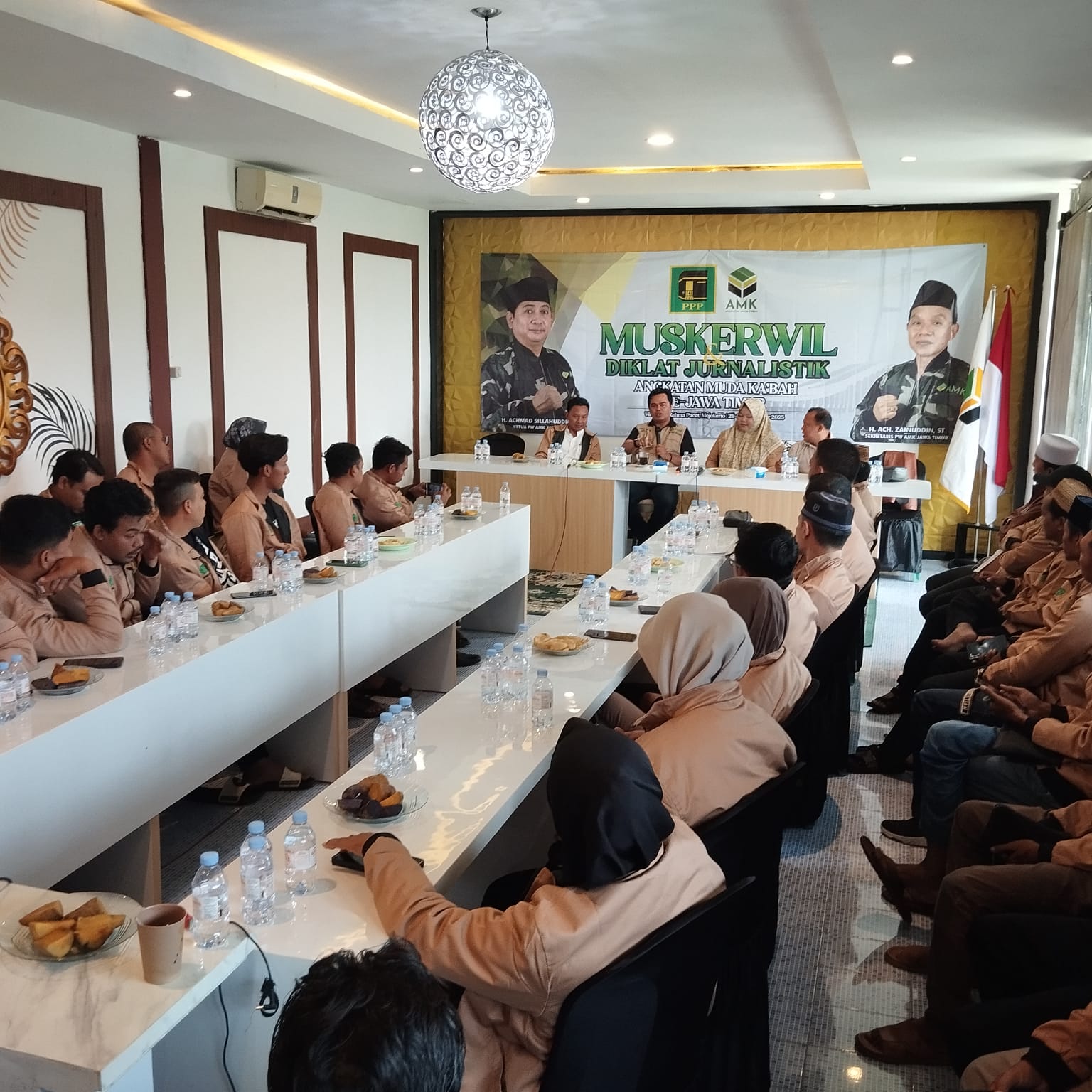 AMK KOTA BATU Ikut Sukseskan MUSKERWIL & DIKLAT JURNALISTIK AMK SE-JATIM