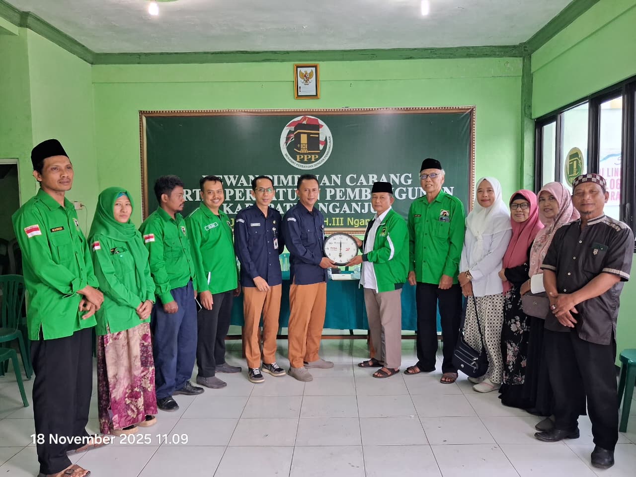 KPUD nganjuk sambang ke KANTOR DPC PPP NGANJUK