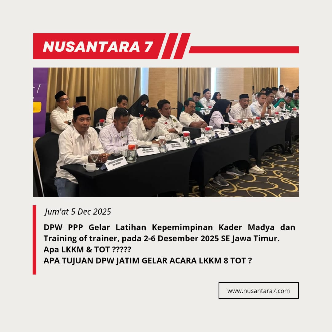 Dpc Kabupaten Probolinggo kirimkan 2 kader muda untuk mengikuti LKKM&TOT. Yang di adakan Oleh DPW PPP JATIM