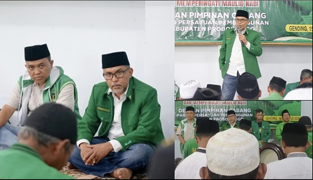 Dibalut Maulid Nabi, Rapat Tim Formatur PAC PPP se-Kab Probolinggo Satukan Langkah, Ini Pesannya!